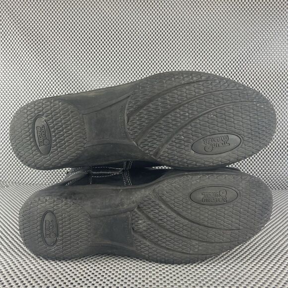 Tour Master Solution Waterproof Motorcycle Riding Boots Mens 11 Black Zipper - Picture 13 of 13